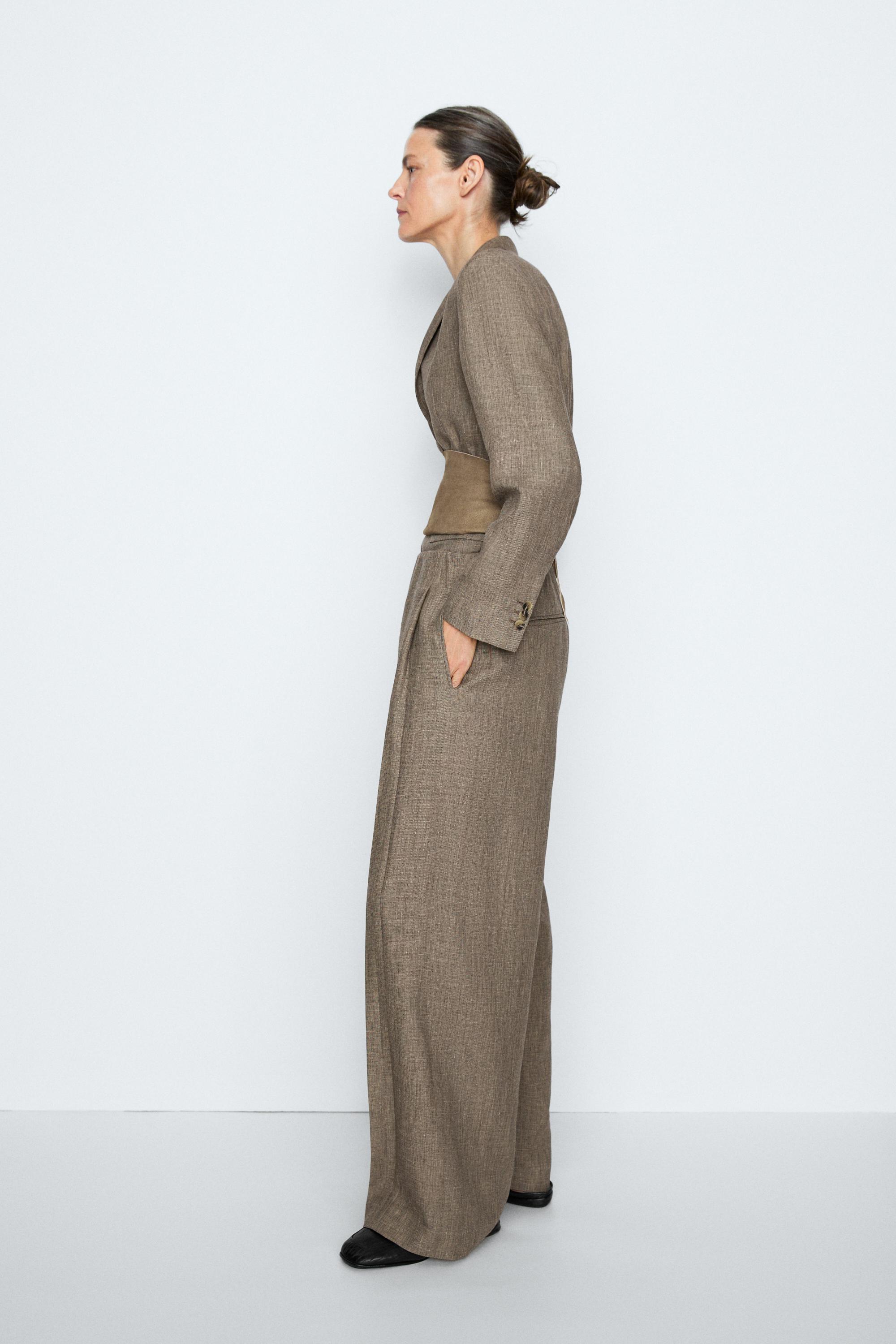 Flecked detail pants - STUDIO
